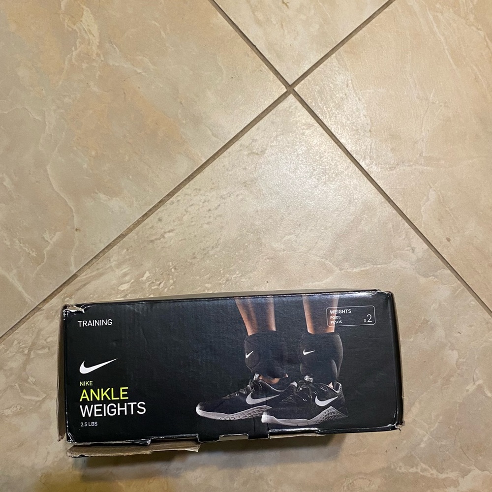 New Nike ankle weights 2.5lbs